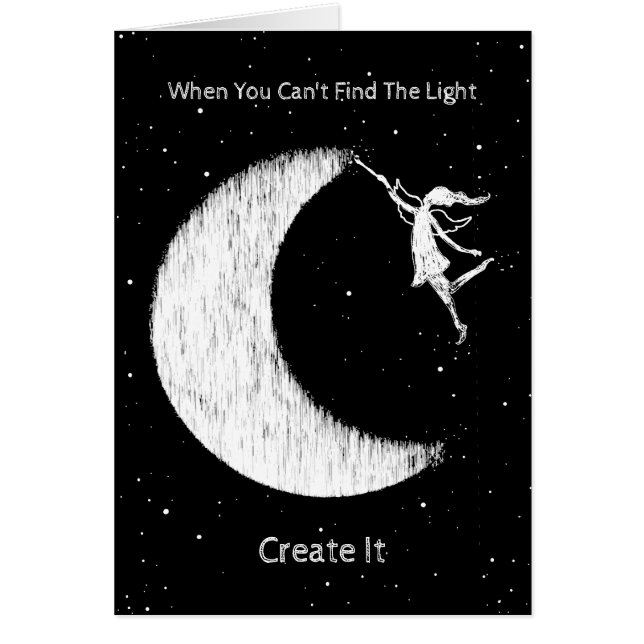 Kunst-Fee: Malen Sie den Mond - schaffen Sie Licht (Vorne)