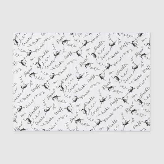 Kunst-Feen bei der Arbeit Seidenpapier (Vorderseite)