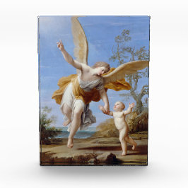 Kunst-Fotoblock "des Wächter-Engels" Fotoblock