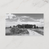 Kunst-Fotografie-Visitenkarte-Schablone Visitenkarte (Rückseite)