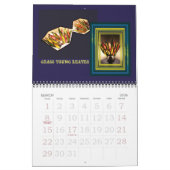 Kunst fotografiert Buntglas-Lampen-Kalender 2012 Kalender (Mär 2026)