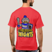 Kunst Freiler Schach-Team T-Shirt (Rückseite)