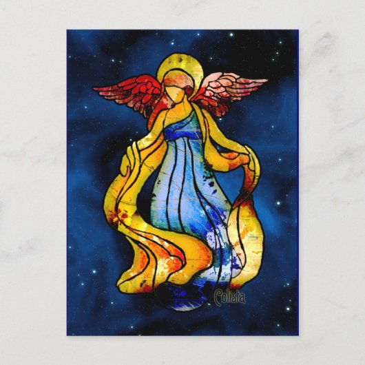 Kunst funkt Postkarte (Vorderseite)