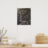 Kunst für Dart Poster (Küche)