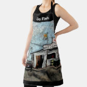 Kunst für das Leben der Fischer - Köder hier Schürze (InSitu)