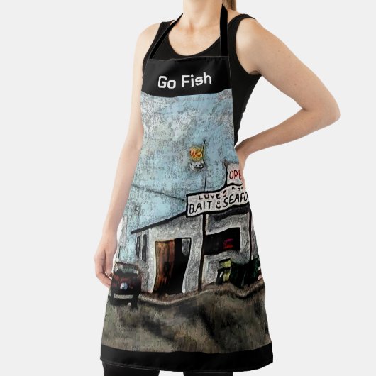 Kunst für das Leben der Fischer - Köder hier Schürze (InSitu)