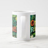 "Kunst für die Erde" Jumbo-Tasse (Rückseite)