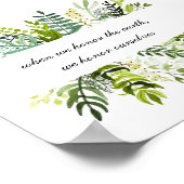 Kunst für die Wohltätigkeit Printwerbung Poster (Ecke)