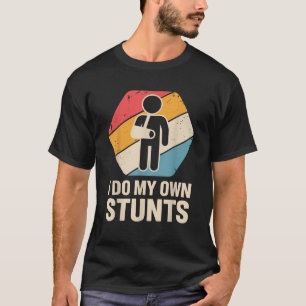 Kunst für gebrochenen Arm für Männer Frauen Kinder T-Shirt