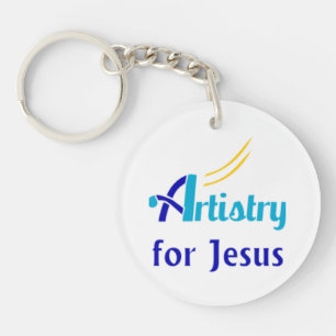 Kunst für Jesus-Schlüsselanhänger Schlüsselanhänger