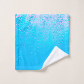 Kunst für Ozeane Aqua Badetücher Badhandtuch Set (Waschlappen)
