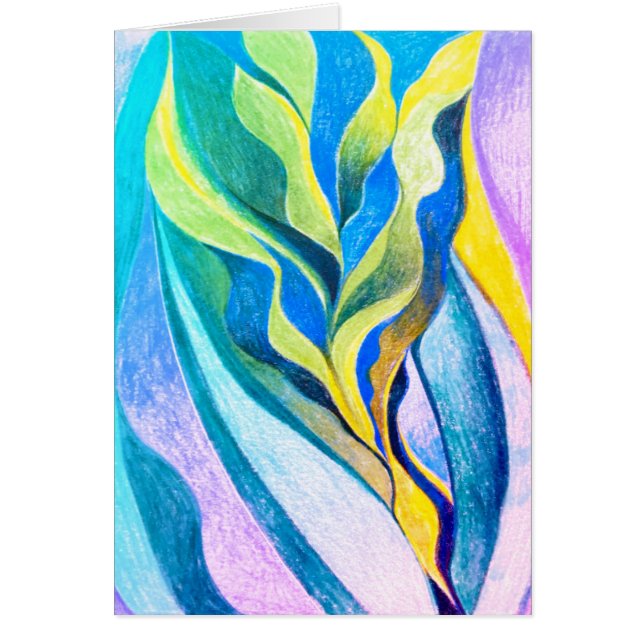 Kunst für Wohltätigkeitkarte (Vorne)