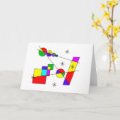 Kunst-Galerie Karte (Gelbe Blume)