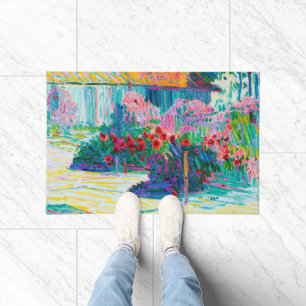 Kunst-Garten 24" x 6" Tür-Matte Fußmatte