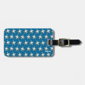 Kunst-Gepäckanhänger: Seemöwe-John-Farbstoff Gepäckanhänger (Vorderseite horizontal)