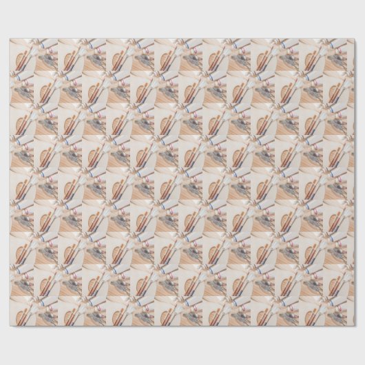 Kunst Geschenkpapier (Flach)