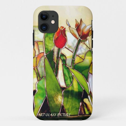 Kunst-Glastulpe reizend kaum dort Case-Mate iPhone Hülle (Rückseite)