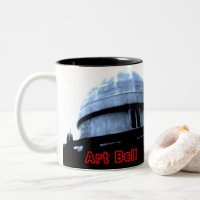 KUNST-GLOCKE WOLLEN, UM EINE FAHRkaffee-TASSE ZU