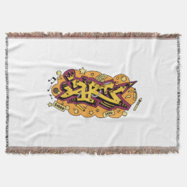 Kunst Graffiti Handzeichnung Decke