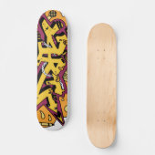 Kunst Graffiti Skateboard (Vorderseite)