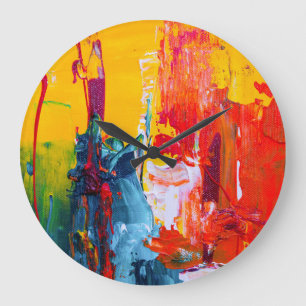 Kunst Große Wanduhr