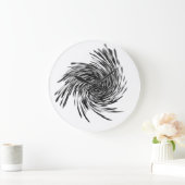 KUNST  GROßE WANDUHR (Zuhause)