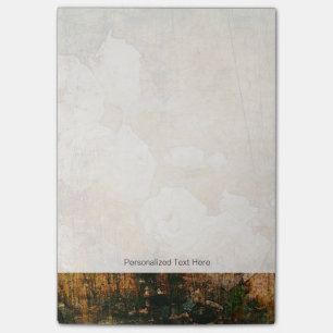 kunst grunge floral vintage hintergrund textur post-it klebezettel