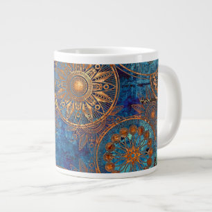 Kunst-Grunge-Muster Jumbo-Tasse