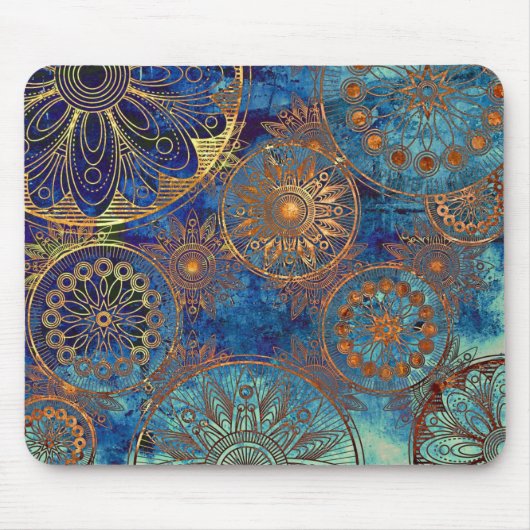 Kunst-Grunge-Muster Mousepad (Vorne)