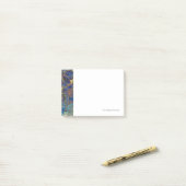Kunst-Grunge-Muster Post-it Klebezettel (Auf Schreibtisch)