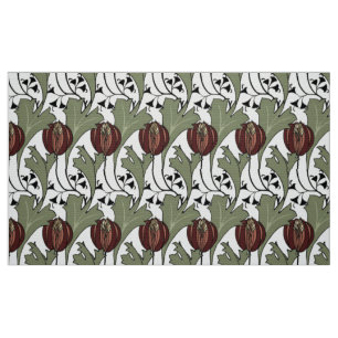 Kunst & Handwerk Stil Petworth Blumenmuster Stoff