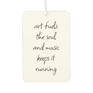 Kunst heizt das Soul-Freshener an Autolufterfrischer