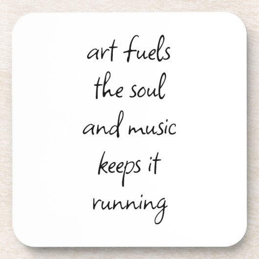 Kunst heizt den harten Untersetzer des Souls (Vorderseite)