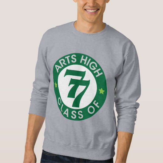 Kunst High School-Klasse mit 77 Logo Sweatshirt (Vorderseite)