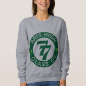 Kunst High School-Klasse mit 77 Logo Sweatshirt (Vorderseite)
