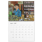 "Kunst holt Leute-zusammen" 2018 Wandkalender (Mär 2027)