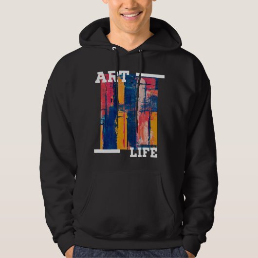 Kunst Hoodie (Vorderseite)
