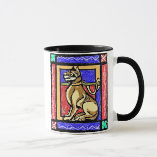 Kunst-Hund Tasse