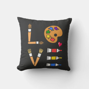 Kunst - Ich liebe Kunst Kissen