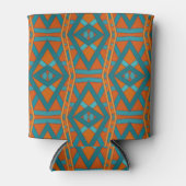 Kunst im amerikanischen Südwest-Stil mit Mustern u Dosenkühler (Vorderseite)