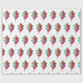 Kunst im Herbst Geschenkpapier (Flach)