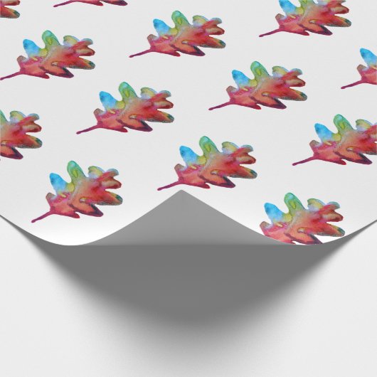 Kunst im Herbst Geschenkpapier (Ecke)