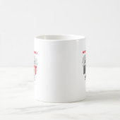 Kunst im Herzen der Bay-Tasse Kaffeetasse (Mittel)