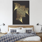 Kunst im japanischen Stil Leinwanddruck (Insitu (Schlafzimmer))