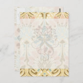 Kunst im Jugendstil - Blumenmuster Kunst Postkarte (Vorne/Hinten)