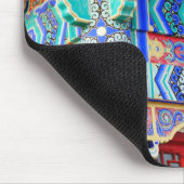 Kunst im koreanischen Palast in hellen Farben auf  Mousepad (Ecke)