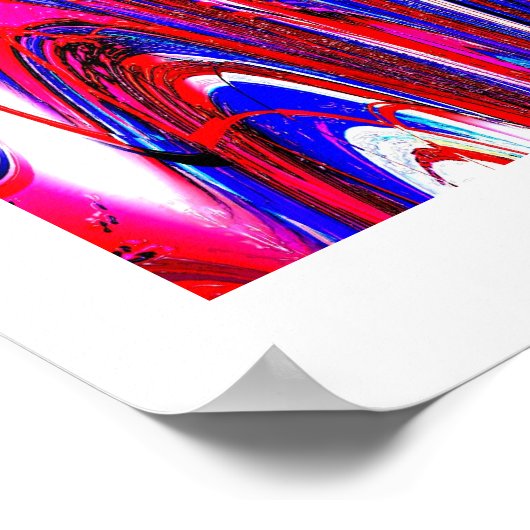 Kunst im sechsten Sinne Poster (Ecke)