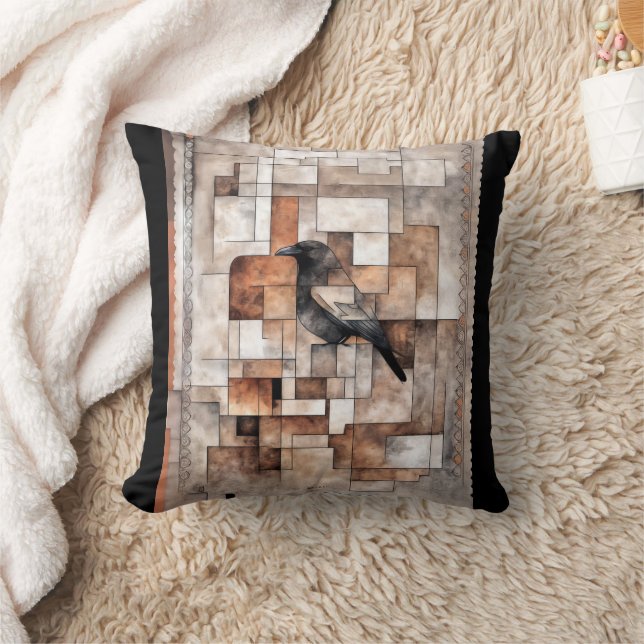 Kunst im Südwesten: Raven Hört die Vorfahren Kissen (Decke)