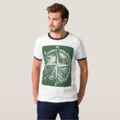 Kunst im T-Shirt der Bewegung (Vorne ganz)