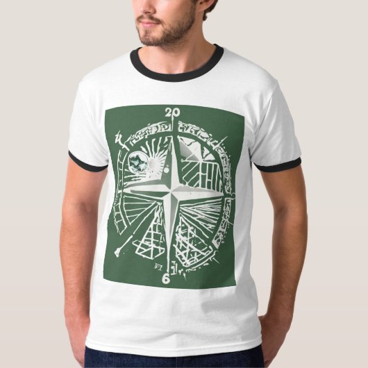 Kunst im T-Shirt der Bewegung (Vorderseite)